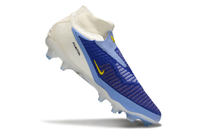 Unisex Nike Phantom 6 Elite FG Football Boots - Blue/White/Black