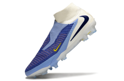 Unisex Nike Phantom 6 Elite FG Football Boots - Blue/White/Black