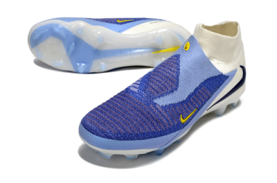 Unisex Nike Phantom 6 Elite FG Football Boots - Blue/White/Black