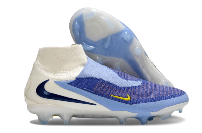 Unisex Nike Phantom 6 Elite FG Football Boots - Blue/White/Black