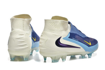 Men's Nike Phantom 6 Elite FG Football Boots - Blue/White/Black
