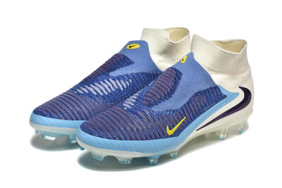 Men's Nike Phantom 6 Elite FG Football Boots - Blue/White/Black