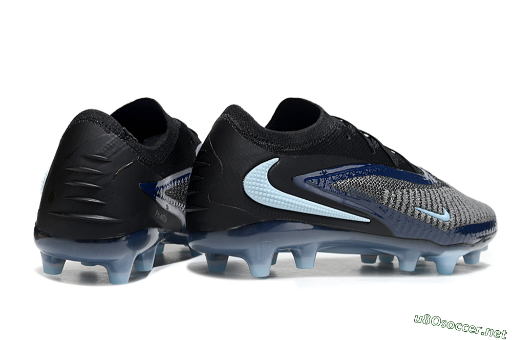 Unisex Nike Phantom 6 Elite Low FG Football Boots - Black/Jade 6