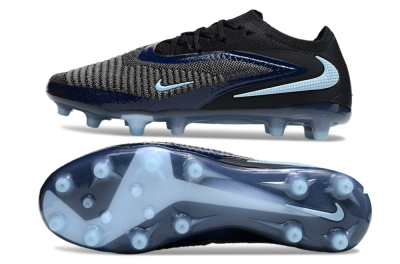 Unisex Nike Phantom 6 Elite Low FG Football Boots - Black/Jade