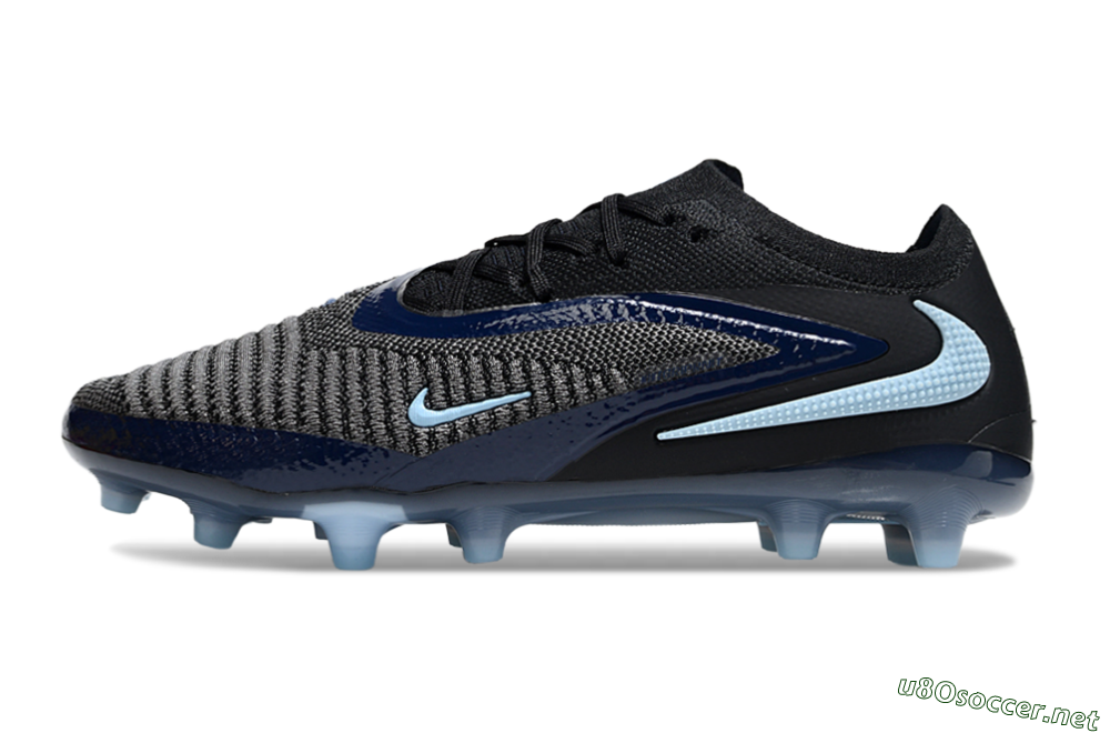 Unisex Nike Phantom 6 Elite Low FG Football Boots - Black/Jade 0