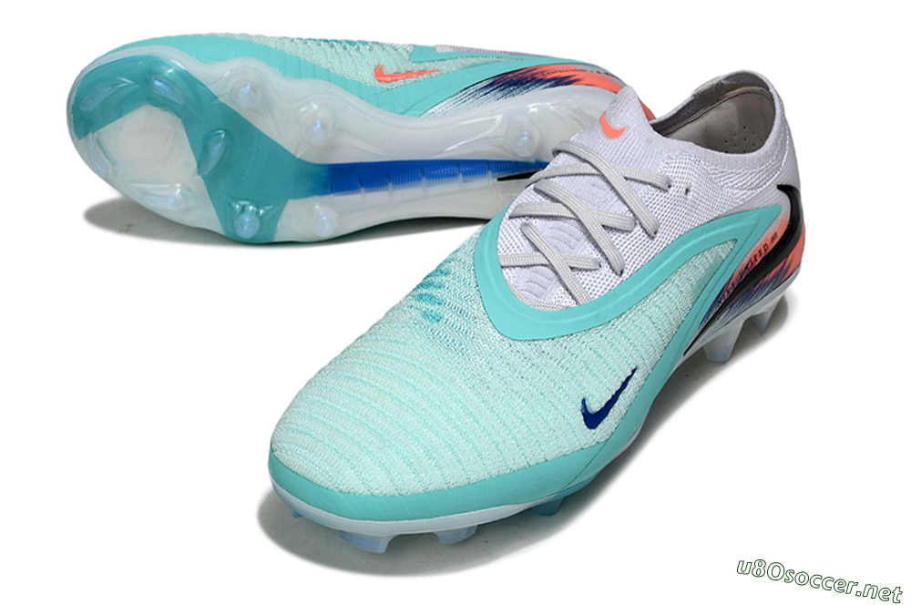 Unisex Nike Phantom 6 Elite Low FG Football Boots - Jade/Black/White 3
