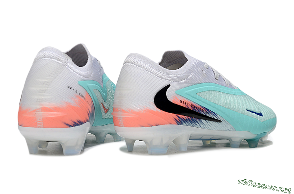 Unisex Nike Phantom 6 Elite Low FG Football Boots - Jade/Black/White 6