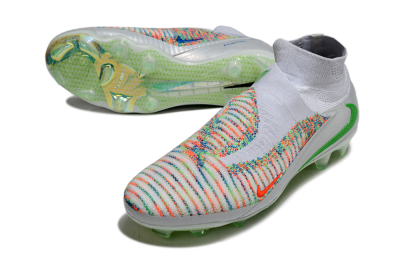 Unisex Nike Phantom 6 Elite FG Football Boots - White/Red/Yellow