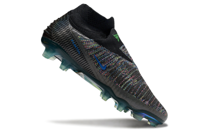Unisex Nike Phantom 6 Elite FG Football Boots - Black/Yellow/Red