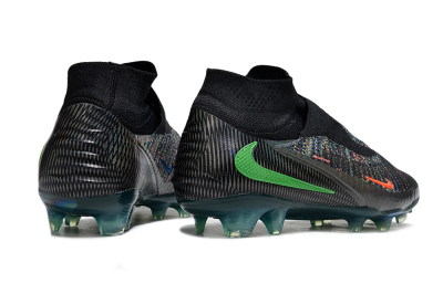 Unisex Nike Phantom 6 Elite FG Football Boots - Black/Yellow/Red