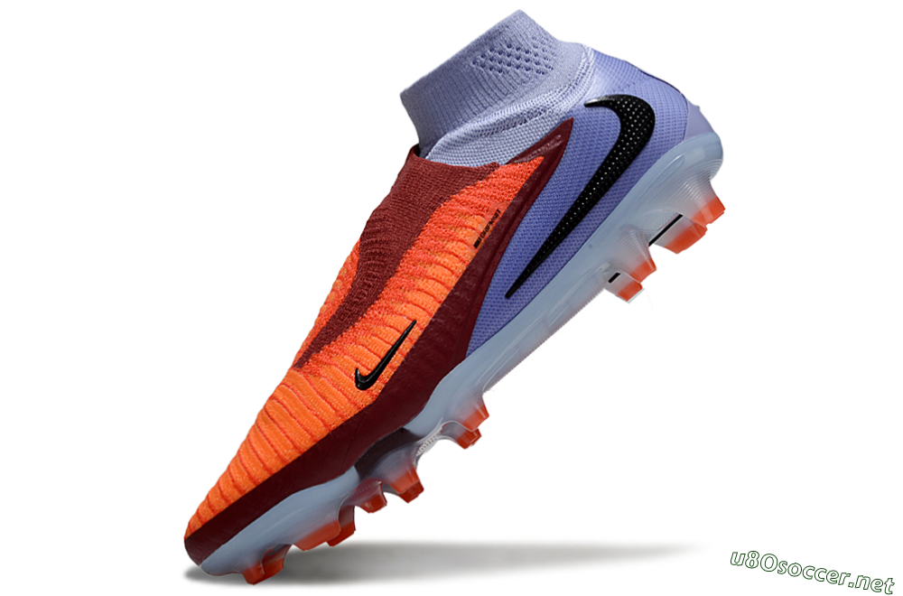 Unisex Nike Phantom 6 Elite FG Football Boots - Red/Blue/Black 5