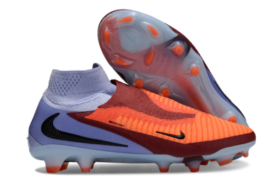 Unisex Nike Phantom 6 Elite FG Football Boots - Red/Blue/Black