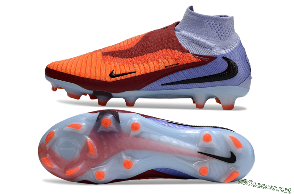Unisex Nike Phantom 6 Elite FG Football Boots - Red/Blue/Black 1