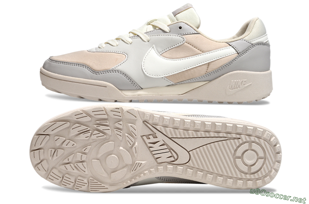 Unisex Nike Terra Manta TF Football Shoes - Pink/Grey/White 1