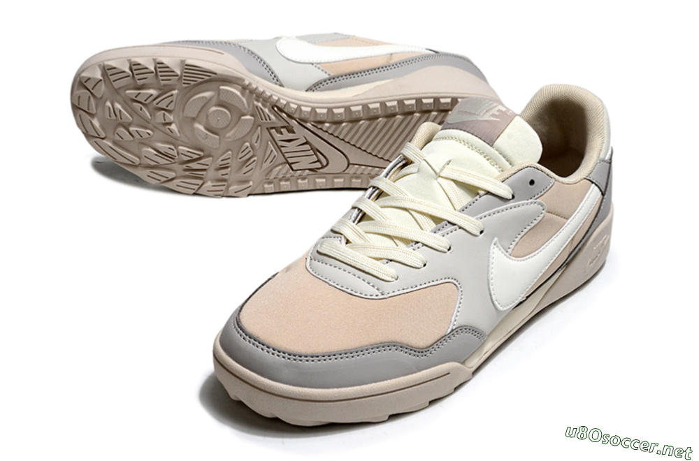 Unisex Nike Terra Manta TF Football Shoes - Pink/Grey/White 3