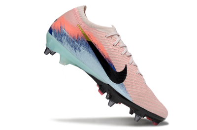 Unisex Nike Air Zoom Mercurial Vapor 16 Elite SG Football Boots - Pink/Black/Jade