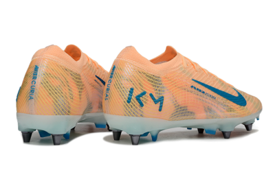 Men's Nike Air Zoom Mercurial Vapor 16 Elite SG Football Boots - Pink/Blue/Yellow