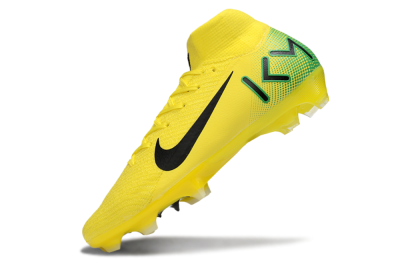 Unisex Nike Air Zoom Mercurial Superfly 10 Elite FG Football Boots - Yellow/Black/Green