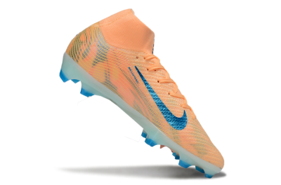 Unisex Nike Air Zoom Mercurial Superfly 10 Elite FG Football Boots - Pink/Blue/Whtie