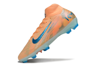 Unisex Nike Air Zoom Mercurial Superfly 10 Elite FG Football Boots - Pink/Blue/Whtie