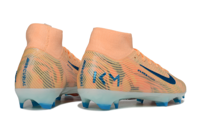 Unisex Nike Air Zoom Mercurial Superfly 10 Elite FG Football Boots - Pink/Blue/Whtie