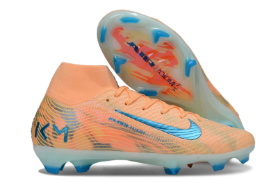Unisex Nike Air Zoom Mercurial Superfly 10 Elite FG Football Boots - Pink/Blue/Whtie