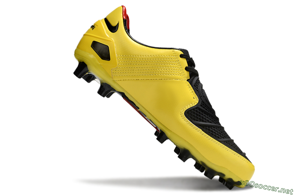 Men's Nike Air Zoom Total 90 Laser FG Football Boots - Yellow/Black/Red 4