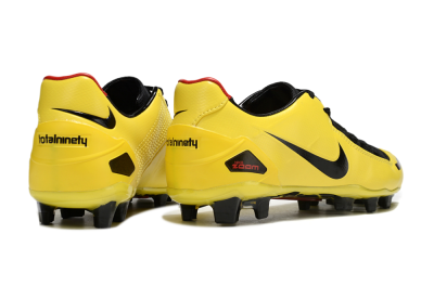 Men's Nike Air Zoom Total 90 Laser FG Football Boots - Yellow/Black/Red