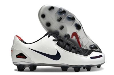 Men's Nike Air Zoom Total 90 Laser FG Football Boots - White/Black/Red