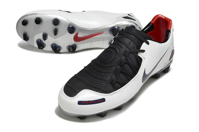 Men's Nike Air Zoom Total 90 Laser FG Football Boots - White/Black/Red