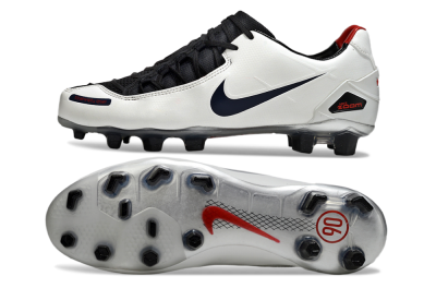 Men's Nike Air Zoom Total 90 Laser FG Football Boots - White/Black/Red