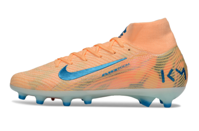 Unisex Nike Air Zoom Mercurial Superfly 10 Elite AG Football Boots - Pink/Blue/Whtie