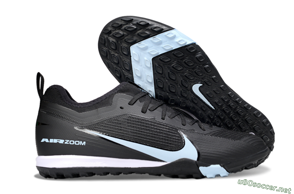 Unisex Nike Air Zoom Mercurial Vapor 16 Pro TF Football Shoes - Black/Jade/White 2