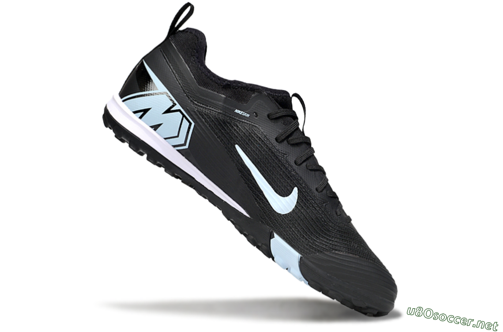 Unisex Nike Air Zoom Mercurial Vapor 16 Pro TF Football Shoes - Black/Jade/White 4