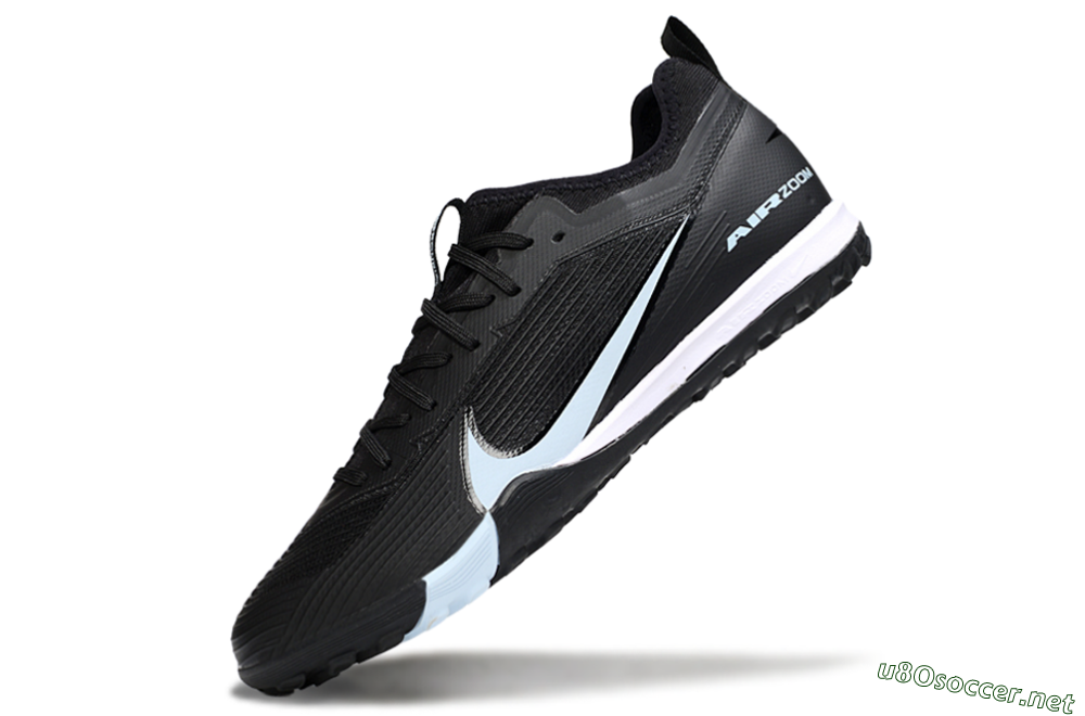 Unisex Nike Air Zoom Mercurial Vapor 16 Pro TF Football Shoes - Black/Jade/White 5