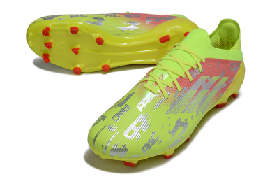 Unisex Adidas F50 Elite FG Football Boots - Yellow/Silver/Red
