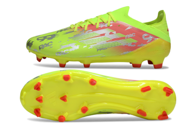 Unisex Adidas F50 Elite FG Football Boots - Yellow/Silver/Red