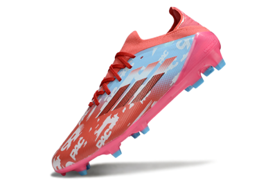 Unisex Adidas F50 Elite FG Football Boots - Red/Blue/Pink