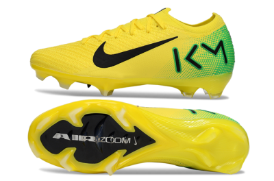 Men's Nike Air Zoom Mercurial Vapor 16 Elite FG Football Boots - Yellow/Black/Green