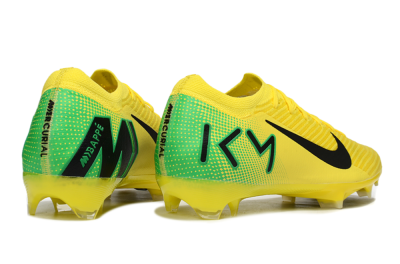 Men's Nike Air Zoom Mercurial Vapor 16 Elite FG Football Boots - Yellow/Black/Green