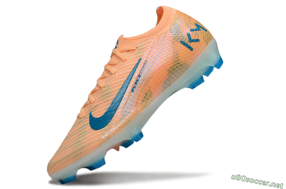 Men's Nike Air Zoom Mercurial Vapor 16 Elite FG Football Boots - Pink/Blue/Yellow 5