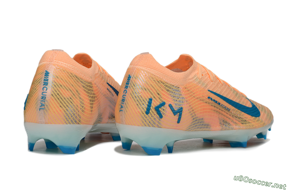 Men's Nike Air Zoom Mercurial Vapor 16 Elite FG Football Boots - Pink/Blue/Yellow 6