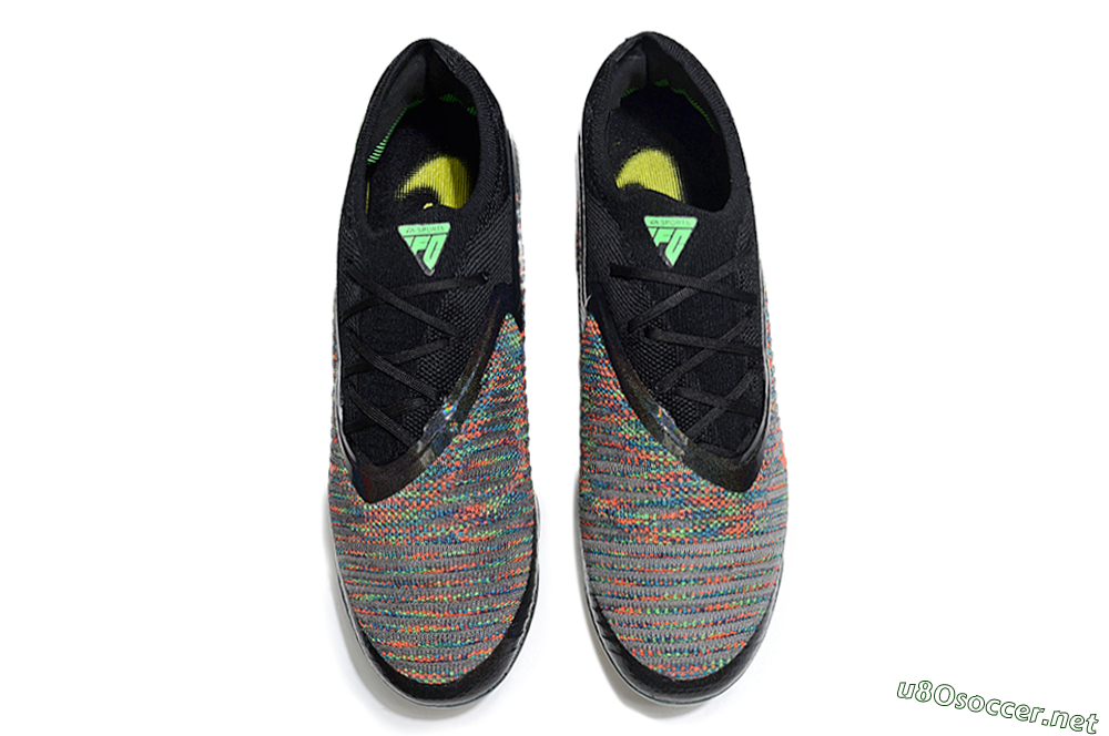 Unisex Nike Phantom 6 Elite Low FG Football Boots - Black/Yellow/Red 4