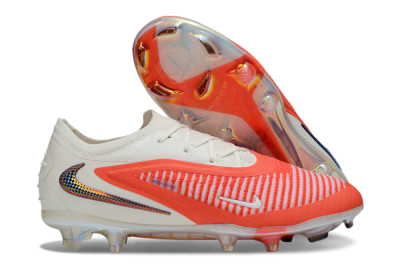 Unisex Nike Phantom 6 Elite Low FG Football Boots - Red/White/Black