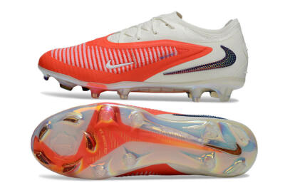 Unisex Nike Phantom 6 Elite Low FG Football Boots - Red/White/Black