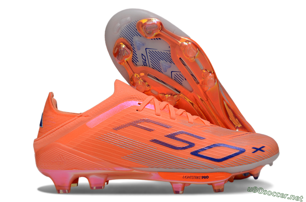 Unisex Adidas F50 Elite FG Football Boots - Red/Blue/Silver 2