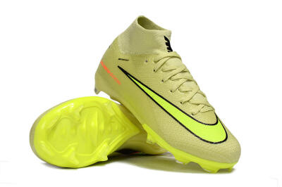 Kids Nike Air Zoom Mercurial Superfly 10 Elite FG Football Boots - Yellow/Black/Red