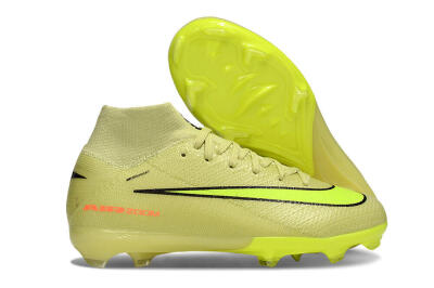Kids Nike Air Zoom Mercurial Superfly 10 Elite FG Football Boots - Yellow/Black/Red