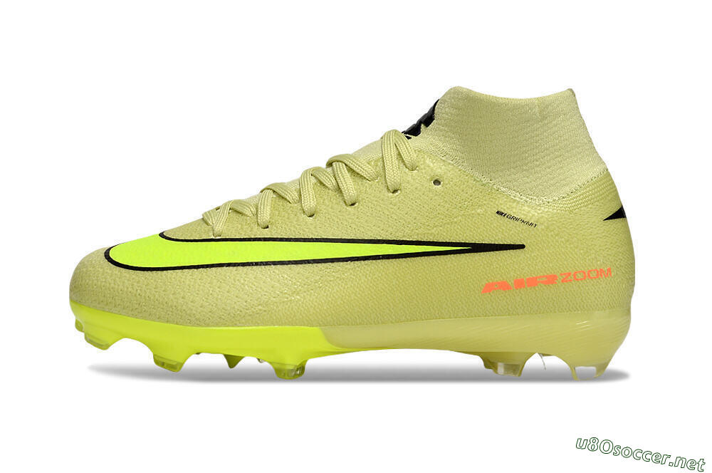Kids Nike Air Zoom Mercurial Superfly 10 Elite FG Football Boots - Yellow/Black/Red 0
