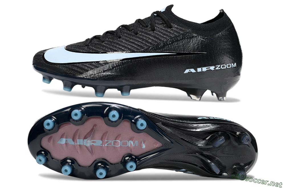 Men's Nike Air Zoom Mercurial Vapor 16 Elite AG Football Boots - Black/Jade 1